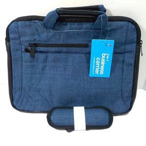 Denim Design Laptop Shoulder Bag - up to 13" -  Good For Tablets